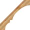 Ekena Millwork 4"W x 44"D x 44"H Balboa Rough Sawn Knee Brace, Western Red Cedar BRC04X44X44BOA00RWR - alternate 2